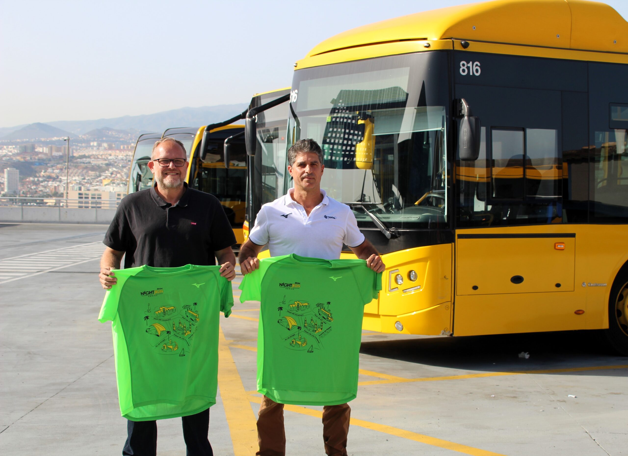 Guaguas Municipales proporcionará transporte gratuito a los corredores y voluntarios de la Binter NightRun 2023