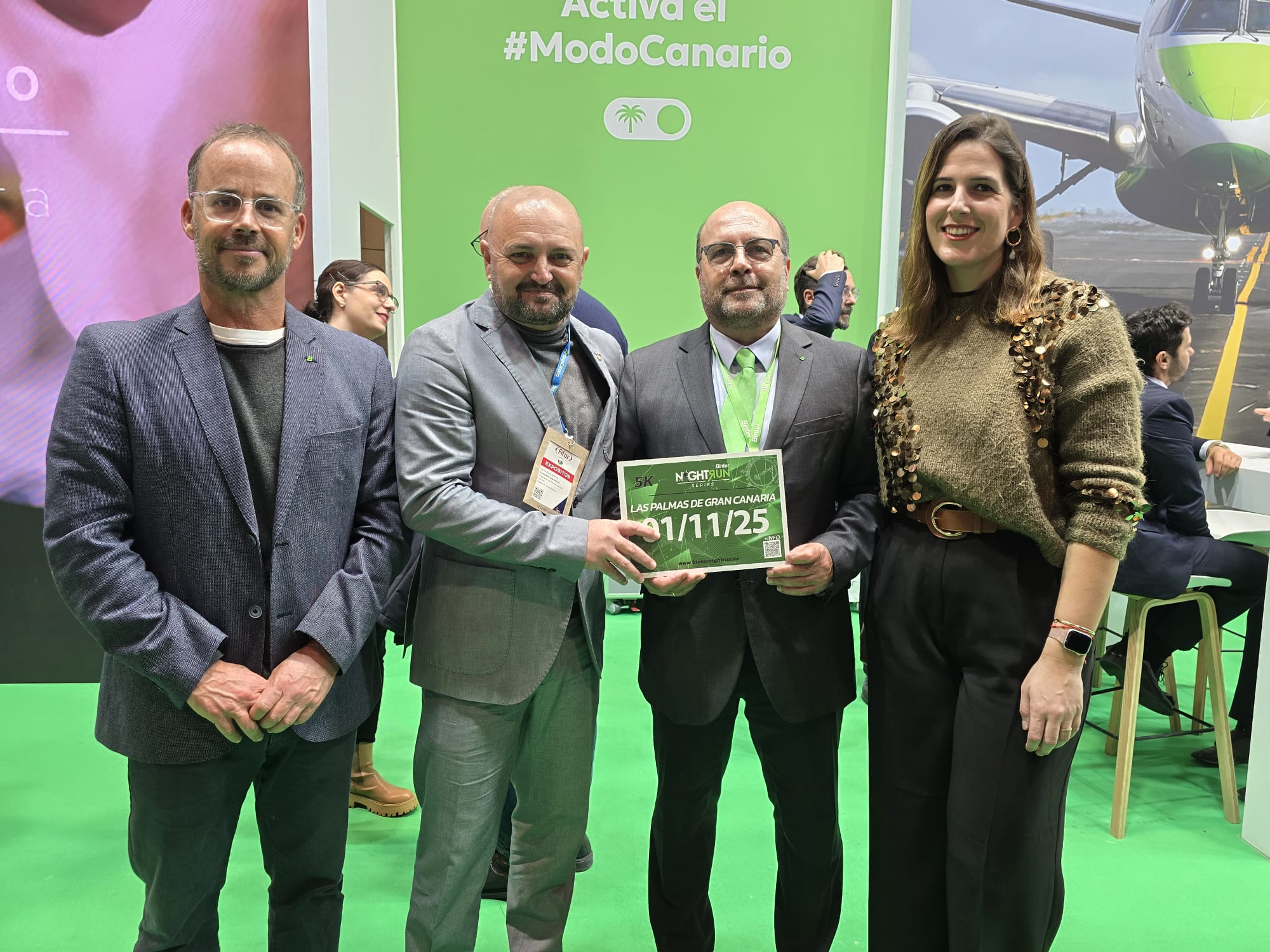 La Binter NightRun 2025 despega en FITUR