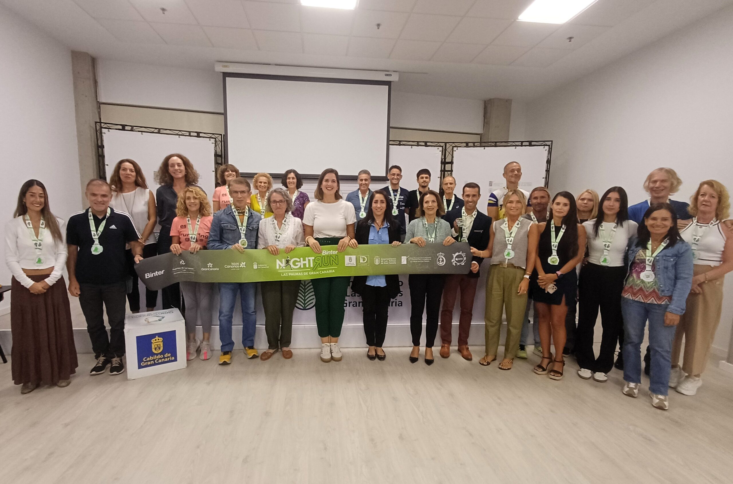 La Binter NightRun Las Palmas de Gran Canaria 2025 entrega sus trofeos por categorías