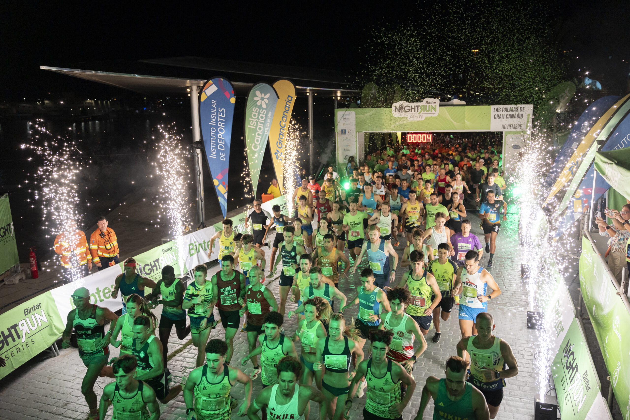La Binter NightRun iluminará Las Palmas de Gran Canaria el 7 de noviembre