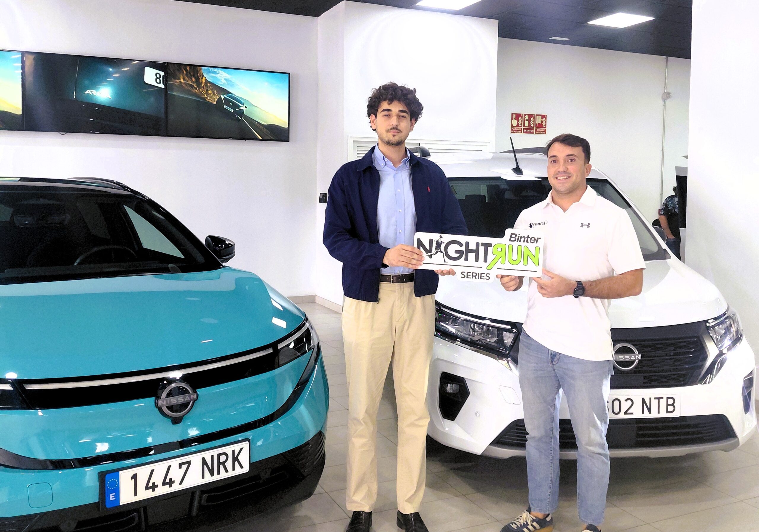 La Binter NightRun presenta el nuevo Nissan LEAF como coche cabeza de carrera