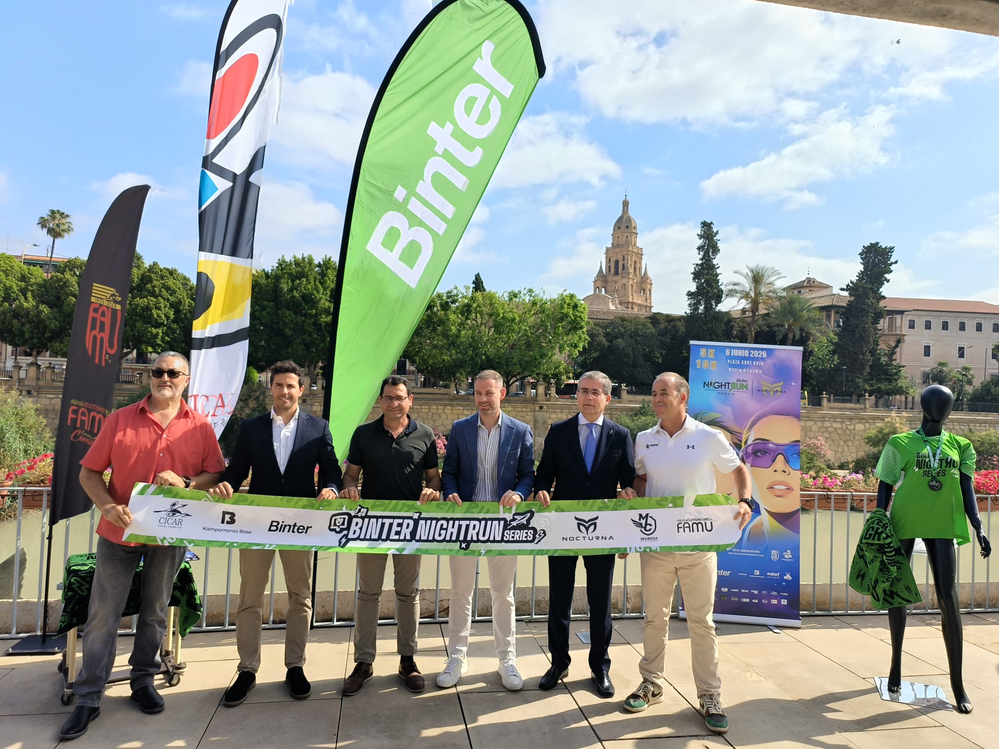 La Carrera Nocturna de Murcia se incorpora a la Binter NightRun Series y refuerza la mayor serie de carreras nocturnas de España