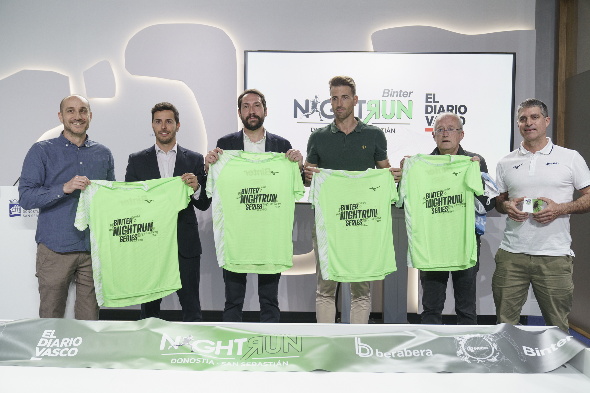 La Binter NightRun se presenta en Donostia – San Sebastián con la participación de 2.300 corredores