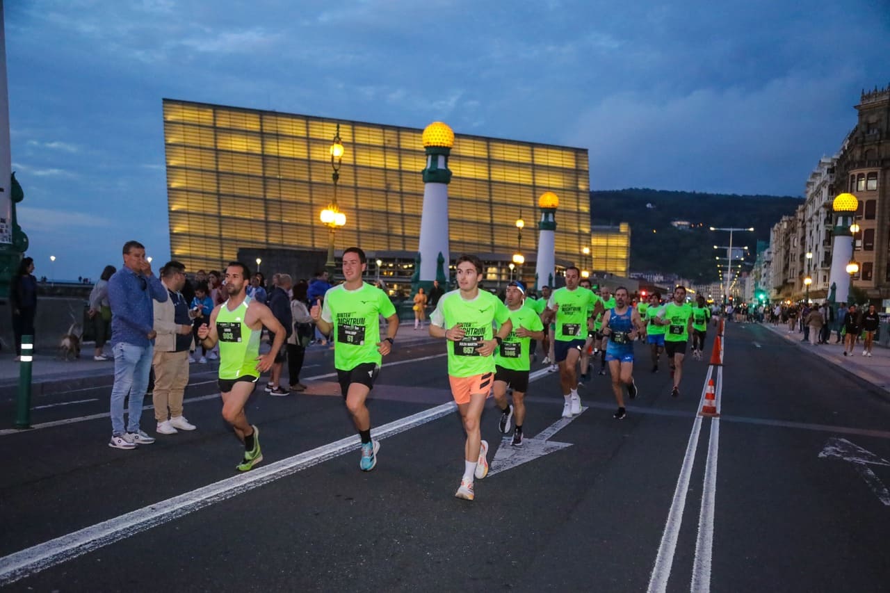 La Binter NightRun regresa a Donostia el 7 de junio, con la playa de La Concha como protagonista
