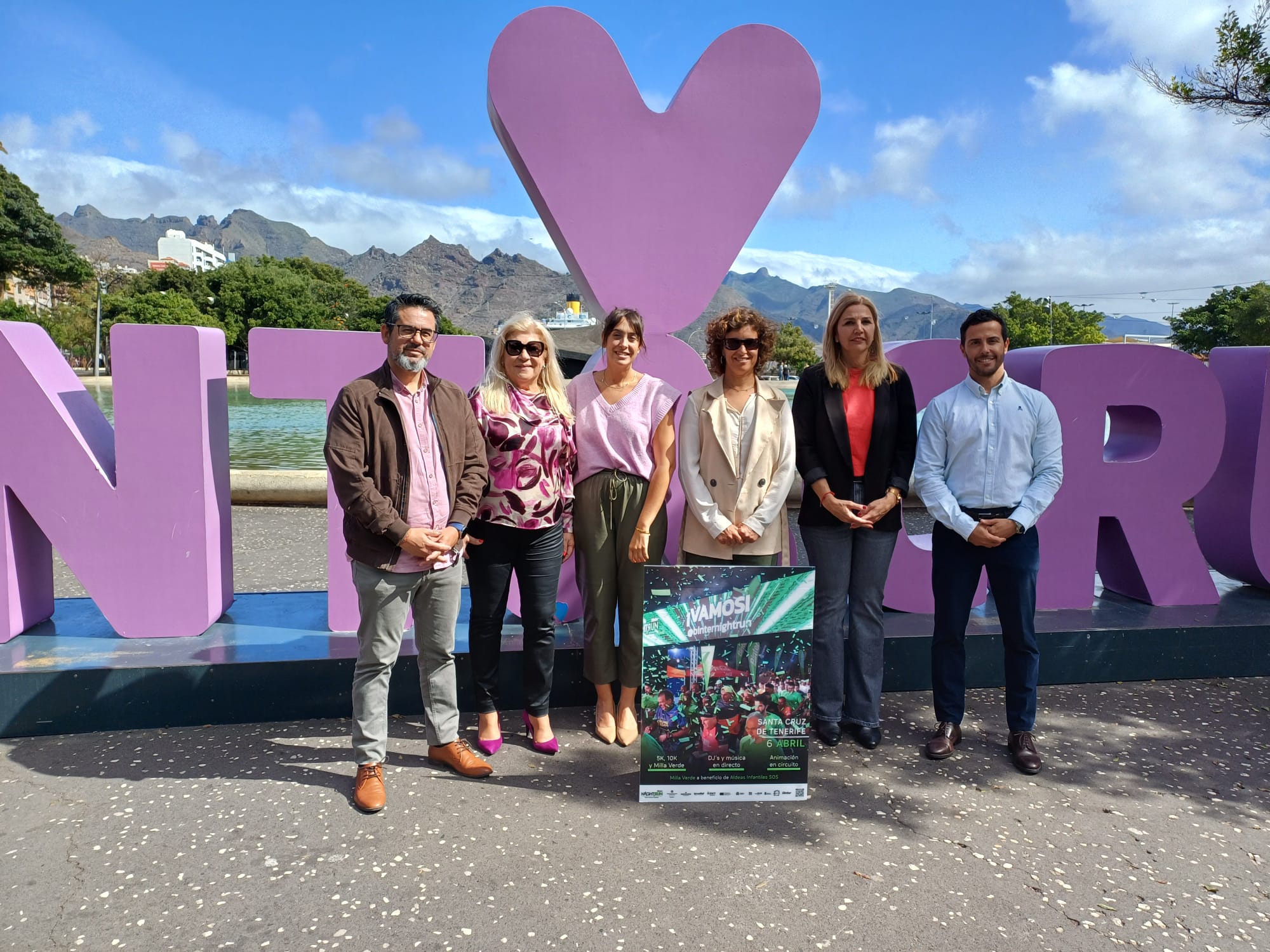 Aldeas Infantiles SOS será la organización beneficiaria de la Binter NightRun Santa Cruz de Tenerife 2024